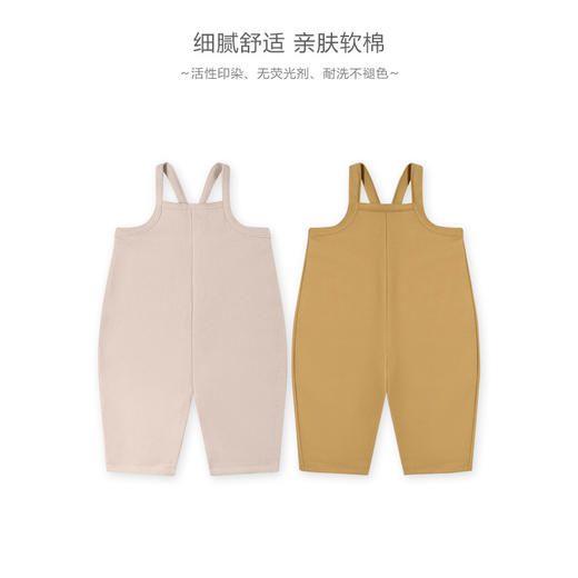 【萌宝专属，宽松舒适！】婴儿连体裤秋季婴儿服装，欧美宽松背带裤男女宝宝裤子外出-lm！ 商品图2