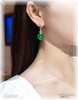 艳绿心形耳坠【4280503】具体价格微信咨询 商品缩略图4