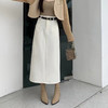 【特惠不退换】西装面料简约气质高腰半身裙   FLW-R4CC56017【FLW-6017】 商品缩略图4