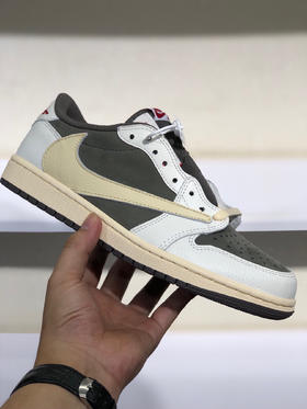 夏日特惠💰430 公司级 # Travis Scott x Air Jordan AJ1 Low OG SP TS联名倒勾低帮