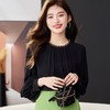 雪纺衫女上衣2024春装新款时尚通勤洋气小衫长袖女衬衣1767 商品缩略图2