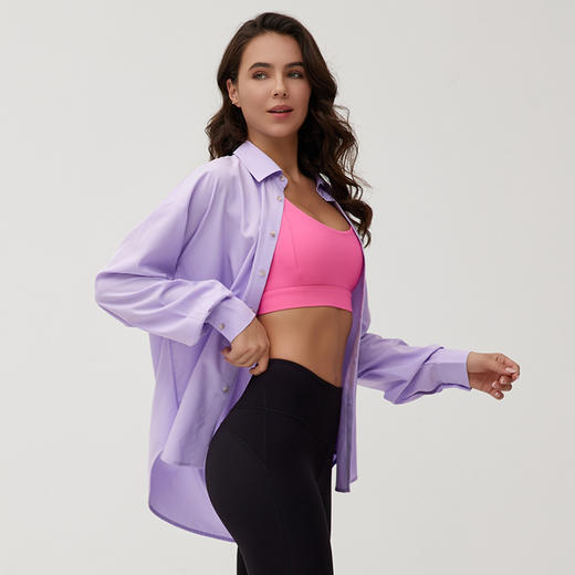 IYOGA  2024  休闲简约时尚长袖衬衫 CS003 商品图3