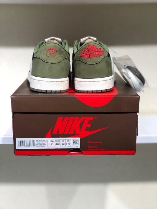 夏日特惠💰430 公司级 # Travis Scott x Air Jordan AJ1 Low OG SP TS联名倒勾低帮 商品图6