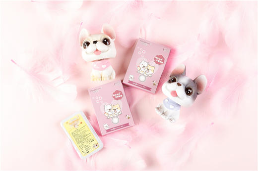 AnSerua安视彩 Lucky Dog小玫瑰 年抛直径14.0mm日常美瞳 粉棕色 商品图6