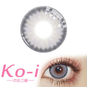 LeensColor 大奶片灰 年抛直径14.5mm日常美瞳 灰色