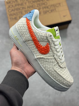 夏日特惠💰460 爆款 官方同步ID定制 原装版本 Nike Air Force 1 Low '07 “米白红” 低帮空军一号休闲板鞋