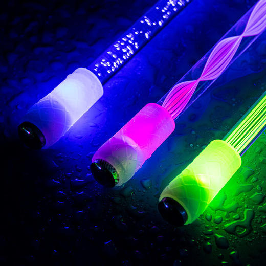 转笔者发光转转笔亚克力高透笔杆七彩LED芯片灯专业炫酷减压转笔 商品图9