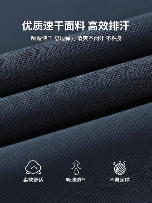 冰丝工作服定制速干衣短袖团建企业工装文化polo衫印logo公司工服 商品图2