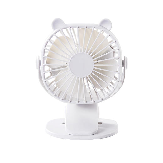 【夹子小风扇 USB充电款长续航】宿舍办公室桌面可夹 三档轻音迷你风扇 商品图4