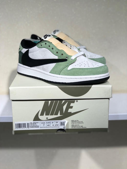 夏日特惠💰430 公司级 # Travis Scott x Air Jordan AJ1 Low OG SP TS联名倒勾低帮 商品图4