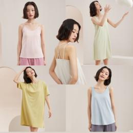【夏款女bra系列背心+裙合集】柔软亲肤 轻薄透气，多种款式可选