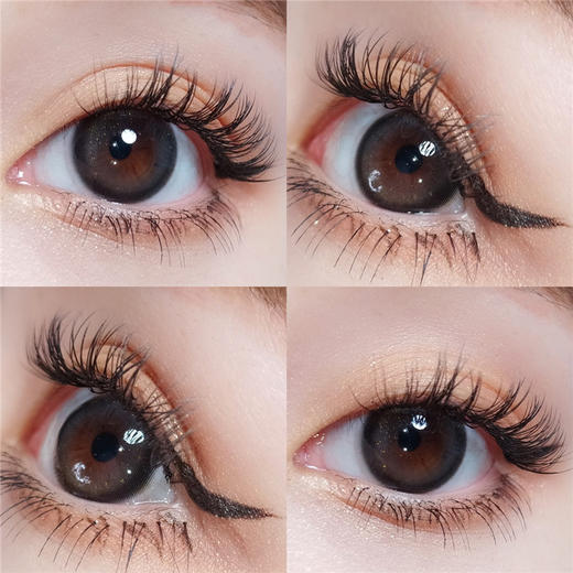 AlleCon BoBo星灰 年抛直径14.2mm日常美瞳 灰色 商品图2