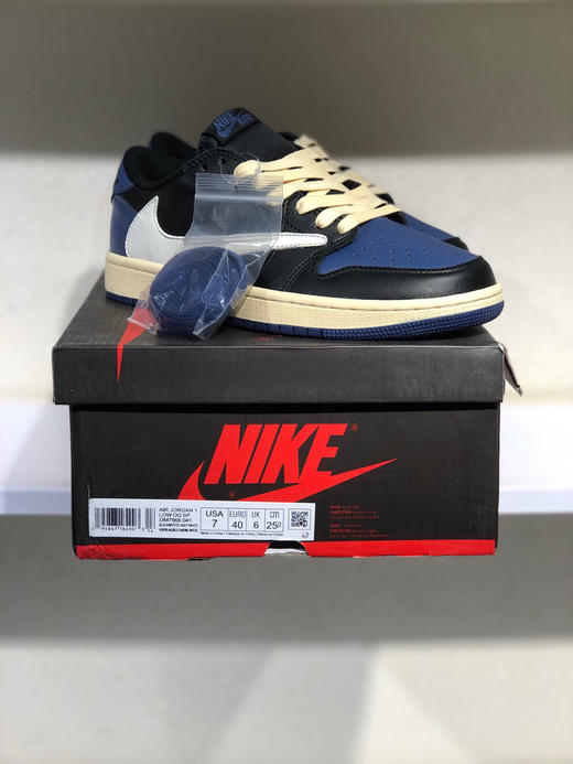 夏日特惠💰430 公司级 # Travis Scott x Air Jordan AJ1 Low OG SP TS联名倒勾低帮 商品图4