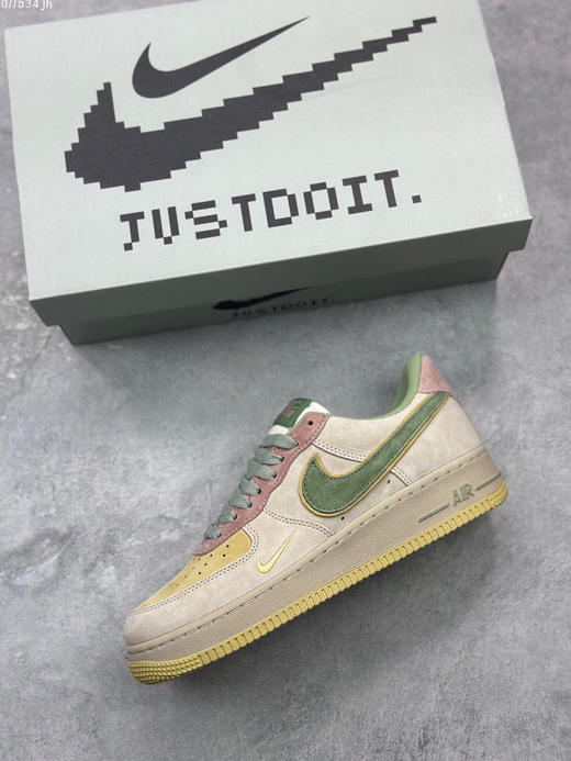 夏日特惠💰  460 “仙桃儿” Nk Air Force 1'07 Low “Peach”年终限定 空军一号定制低帮板鞋 商品图2