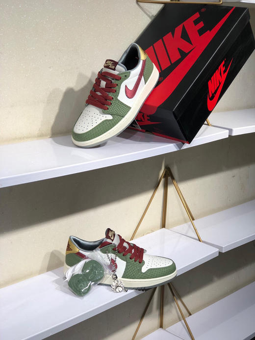 夏日特惠💰390 公司级 # Air Jordan 1 Low 龙年限定 AJ1乔1低帮休闲板鞋 商品图8