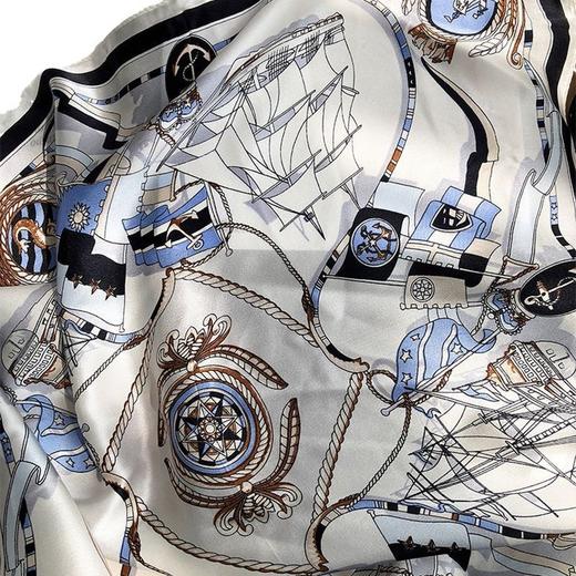 XL-AL669540860861真丝小方巾丝巾妈妈桑蚕丝丝绸秋冬款洋气时尚围巾女新款发带领巾 商品图4