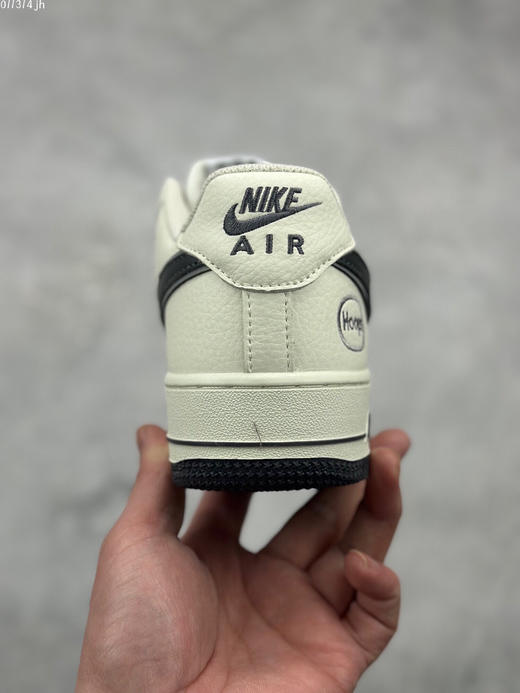 夏日特惠💰430 海外限量发售 公司级 Nike Air Force 1 Low “Hoops” 米深灰小勾空军一号低帮休闲板鞋 商品图7