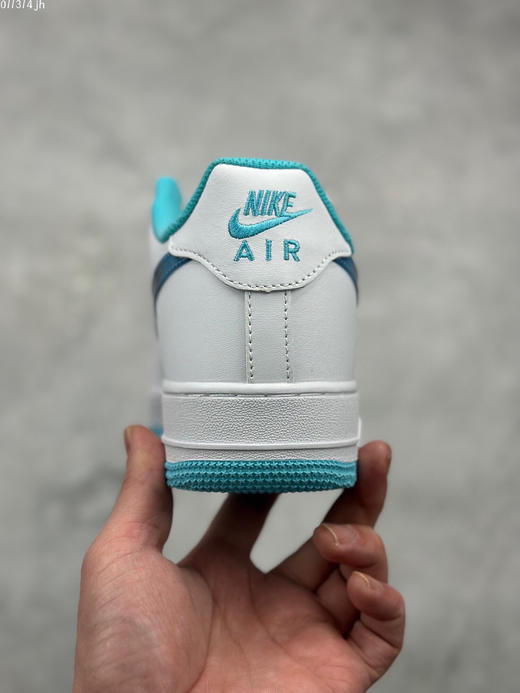 夏日特惠💰430 海外限量发售 公司级 NIke Air Force 1 '07 Low “白蓝镜面” 空军一号 低帮 运动鞋 休闲鞋 商品图7