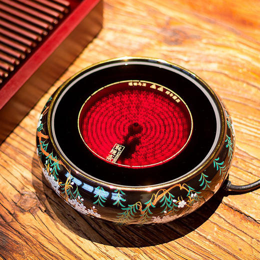 【厂家直发】龙隐斋有福·杨柳岸电陶炉家用功夫茶具烧水煮茶炉小型静音电茶炉泡茶专用茶炉 商品图5