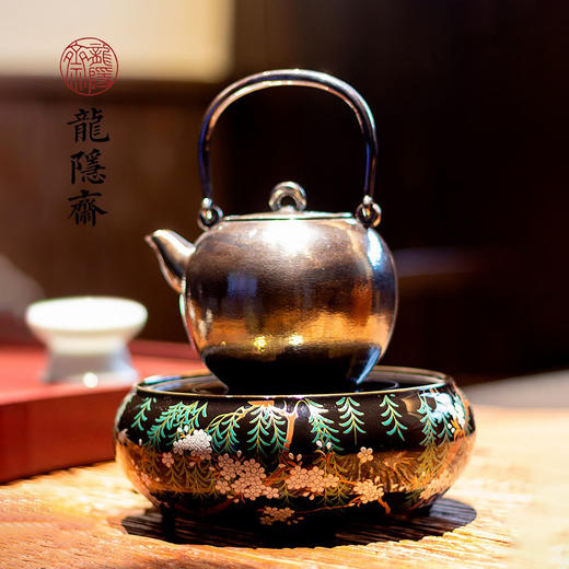 【厂家直发】龙隐斋有福·杨柳岸电陶炉家用功夫茶具烧水煮茶炉小型静音电茶炉泡茶专用茶炉 商品图0