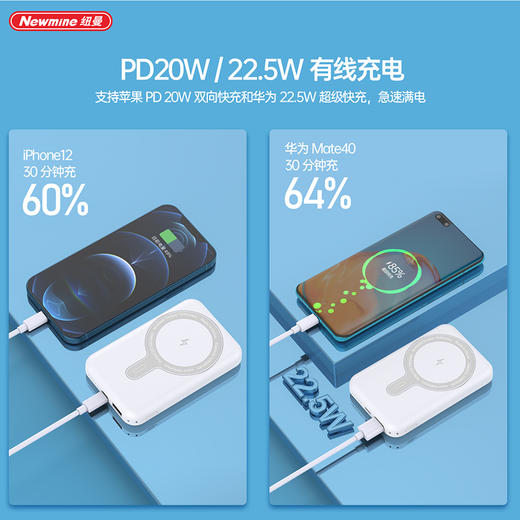 纽曼无线快充移动电源P126W 商品图2