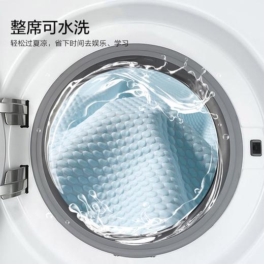 水星家纺夏季可水洗冰啵啵豆豆凉感席三件套床品 商品图3