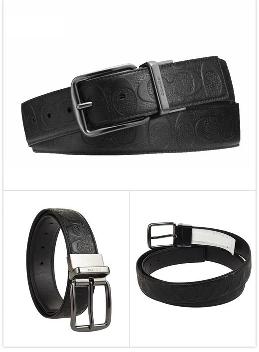 强推！低调收！真皮男士腰带 商品图2