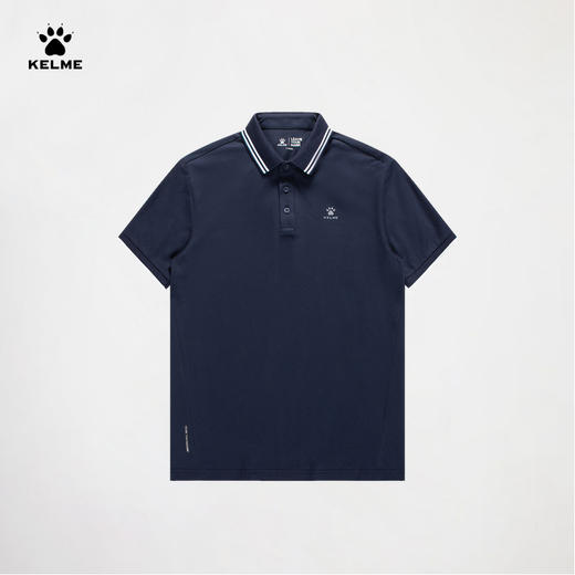 卡尔美艺术风帆系列男士短袖POLO衫 商品图4