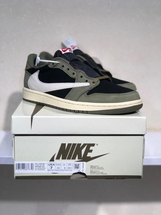 夏日特惠💰430 公司级 # Travis Scott x Air Jordan AJ1 Low OG SP TS联名倒勾低帮 商品图4