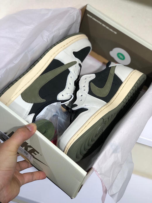 夏日特惠💰430 公司级 # Travis Scott x Air Jordan AJ1 Low OG SP TS联名倒勾低帮 商品图7