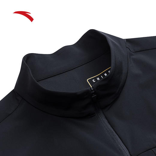 【S断码】安踏冰丝外套丨宽松运动男夏季跑步骑行开衫立领上衣152427703【无货退款】 商品图2