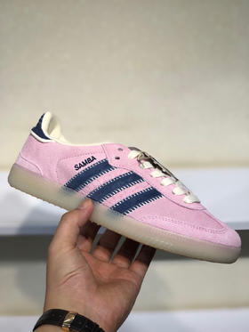 夏日特惠💰350 WALES BONNER x adidas originals Samba 头层真马毛 徳训 耐磨低帮板鞋 男女同款