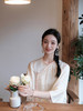 盛唐婧 |米杏色国风提花上衣[特价品] 商品缩略图5