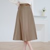 半身裙女2024春装新款中长裙通勤气质A字裙大摆裙5106 商品缩略图1