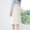 高腰显瘦半身裙女2024春装新款中长款直筒裙纯色包臀裙5108 商品缩略图2