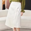 开叉半身裙女2024春装新款高腰中长款包臀裙A字裙1795 商品缩略图2