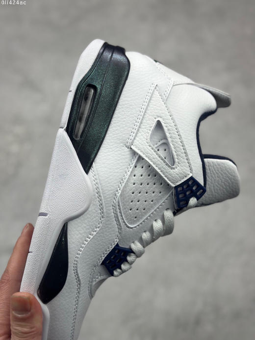 夏日特惠💰430 Air Jordan 4 Retro OG"White/Cement"AJ4代中帮复古休闲运动文化篮球鞋 商品图5