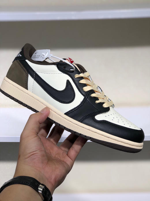 夏日特惠💰430 公司级 # Travis Scott x Air Jordan AJ1 Low OG SP TS联名倒勾低帮 商品图0