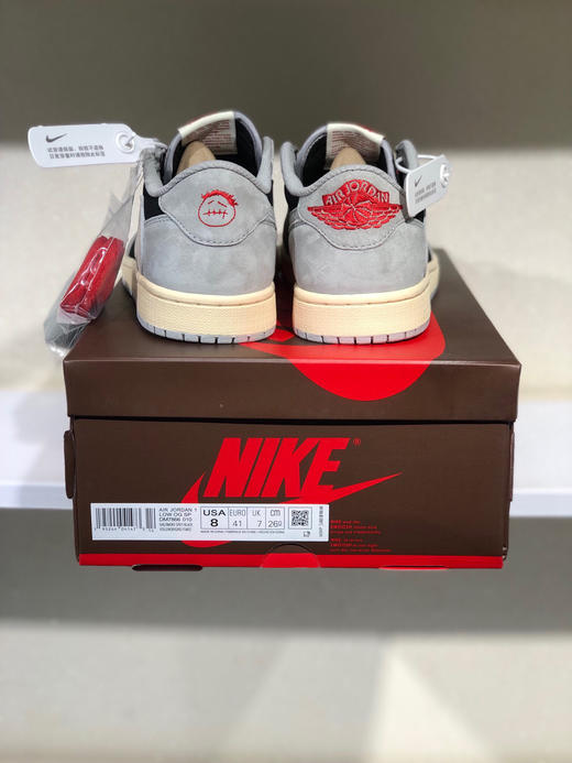 夏日特惠💰430 公司级 # Travis Scott x Air Jordan AJ1 Low OG SP TS联名倒勾低帮 商品图6