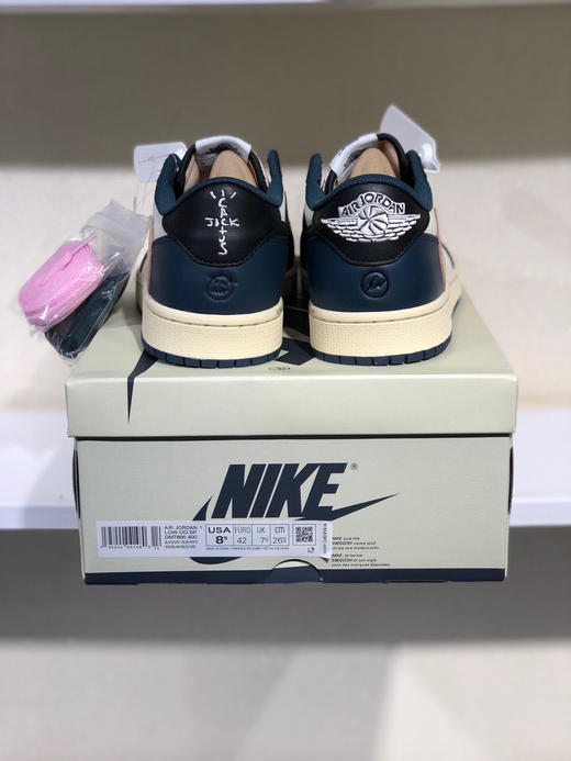 夏日特惠💰430 公司级 # Travis Scott x Air Jordan AJ1 Low OG SP TS联名倒勾低帮 商品图6