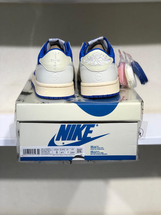 夏日特惠💰430 公司级 # Travis Scott x Air Jordan AJ1 Low OG SP TS联名倒勾低帮 商品图6