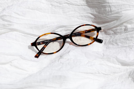 M家知识分子椭圆板材眼镜框平光镜（不防蓝光） 商品图10