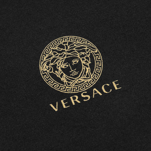 【超惠秒】VERSACE 范思哲 男士经典美杜莎logo圆领短袖T恤 12042/11865/10213 商品图4