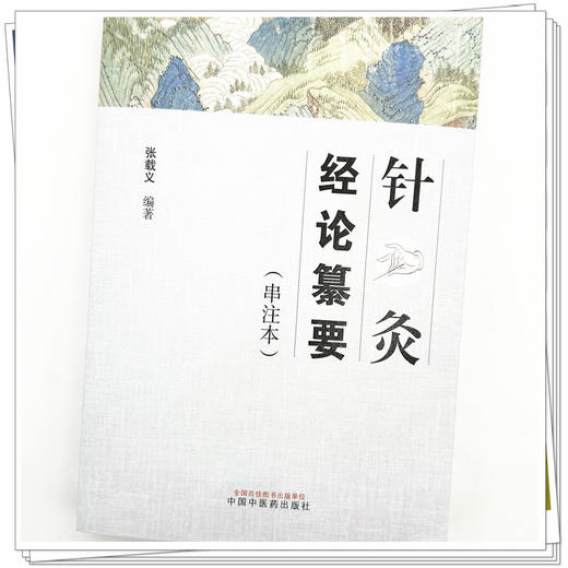 针灸经论纂要：串注本 张载义 编著 中国中医药出版社 针灸 临床 书籍 商品图4