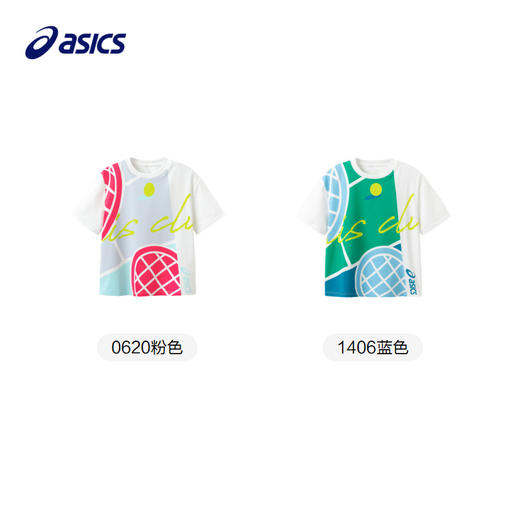 ASICS/亚瑟士童装2024年夏季新款儿童运动短袖凉爽排汗 商品图4