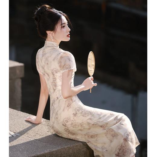 国风复古显瘦，新中式改良旗袍BJS-3007 商品图4