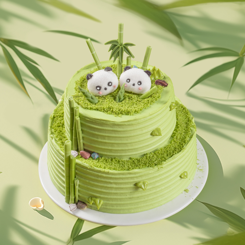 双层蛋糕 | 熊猫宝宝