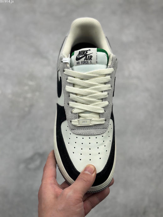 夏日特惠💰430 公司级 Nike Air Force 1 Low ’07 黑灰绿 配色 空军一号低帮休闲板鞋 商品图1