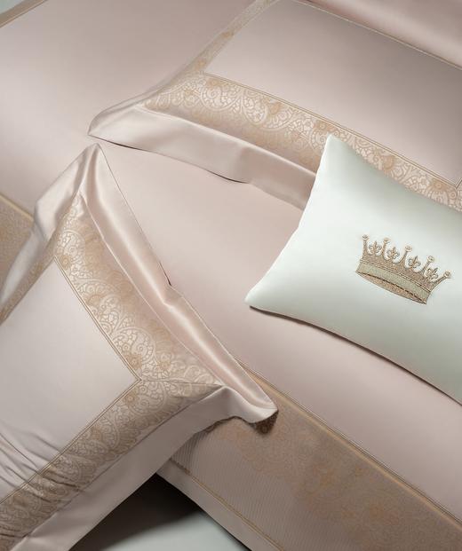 利路米家纺24年新款百支匹马棉四件套  艾琳（豆沙粉） 商品图2