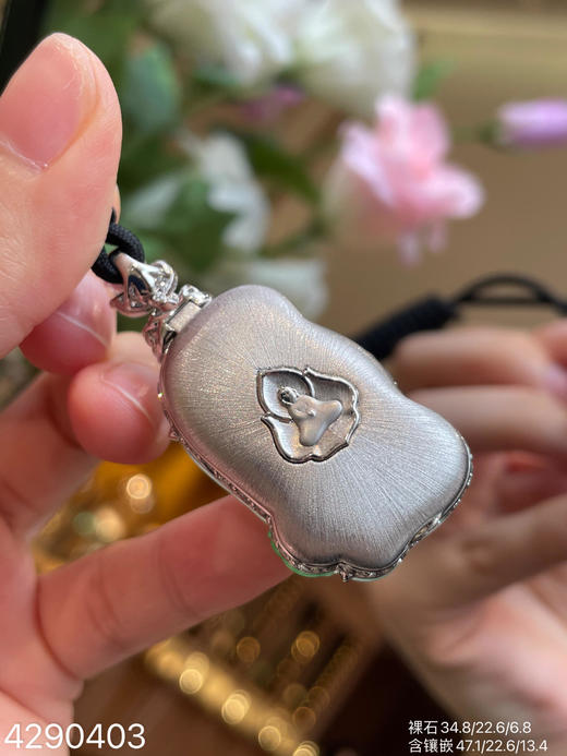 龙石种木那料佛公吊坠【4290403】具体价格微信咨询 商品图8